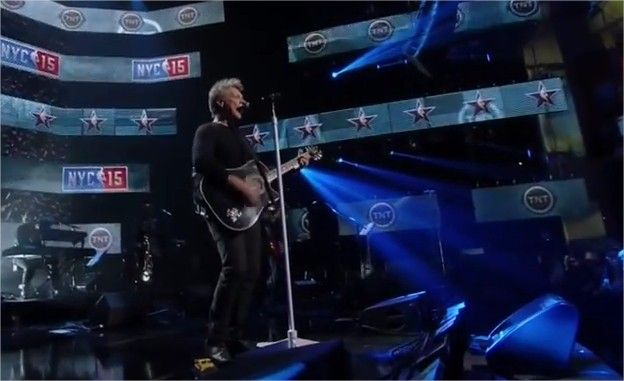 Jon Bon Jovi NBA 2015